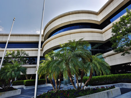 Across from Fashion Square Mall